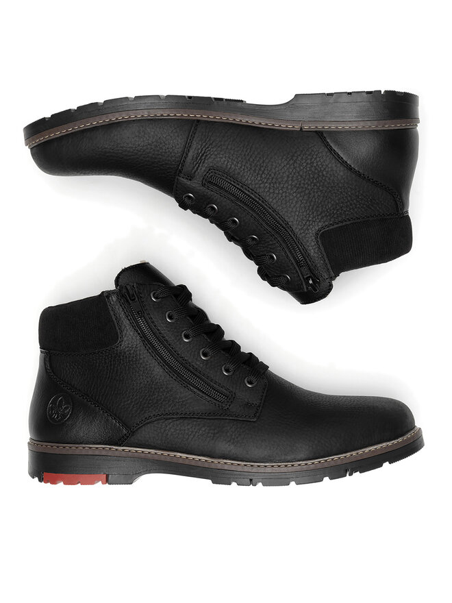 Rieker Botines planos Rieker 10503-00 Negro