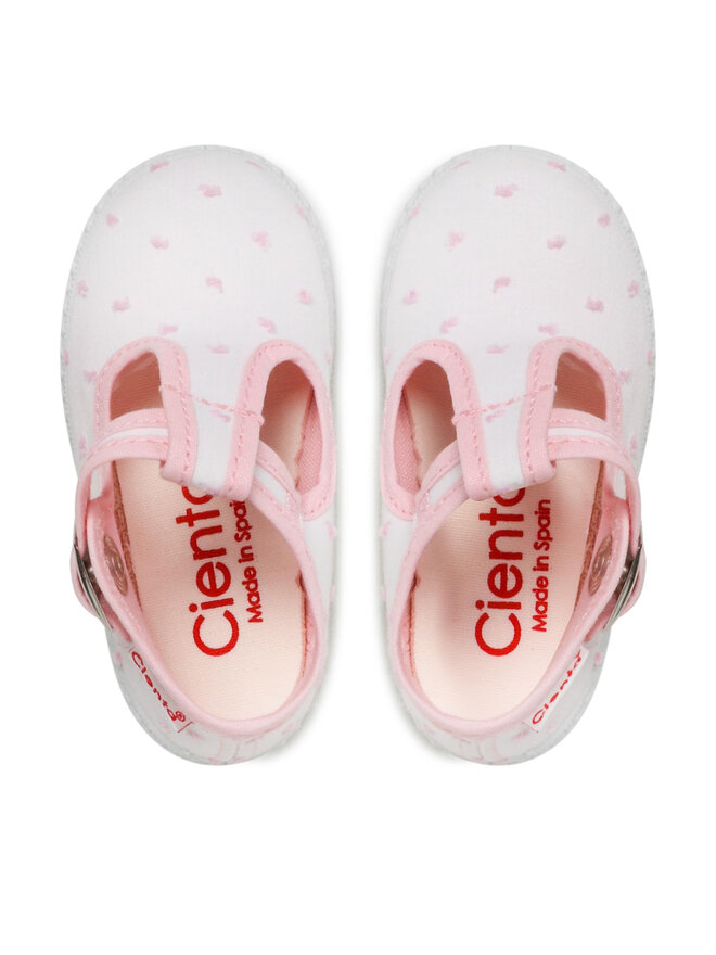 Cienta Pantofi Cienta 51049 Alb