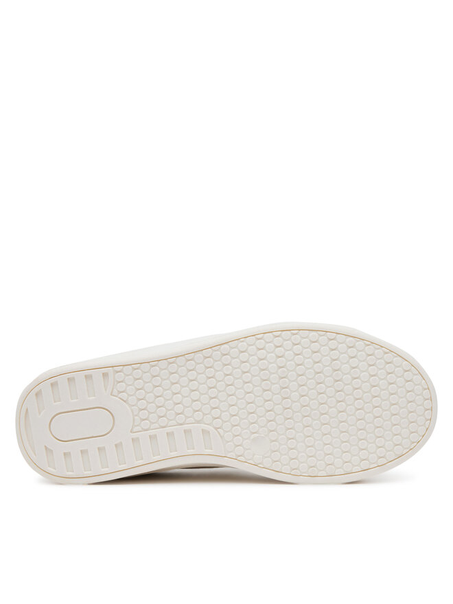 Tommy Hilfiger Sneakersy Tommy Hilfiger Flag Low Cut Velcro Sneaker T1A9-33726-0375 S Écru