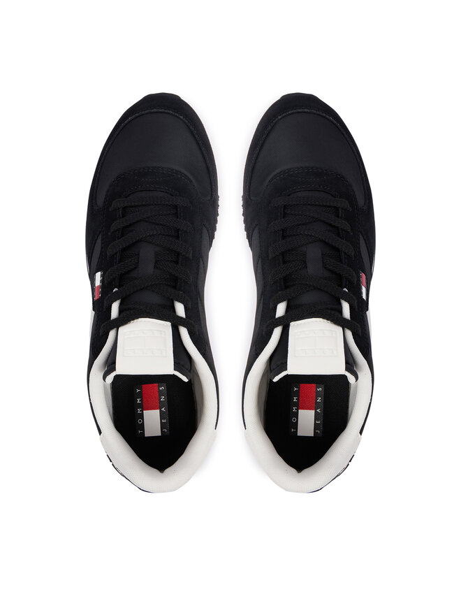 Tommy Jeans Sneakers Tommy Jeans Tjm Eva Runner Mix Material EM0EM01737 Schwarz