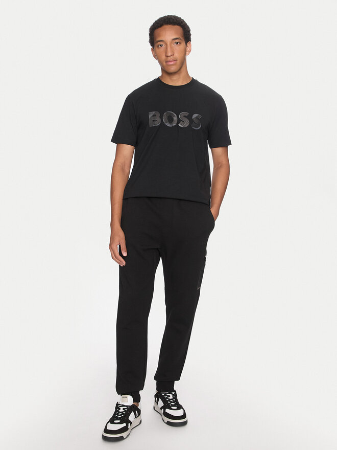 BOSS Boss T-Shirt Jagged 1 50519365 Schwarz Relaxed Fit