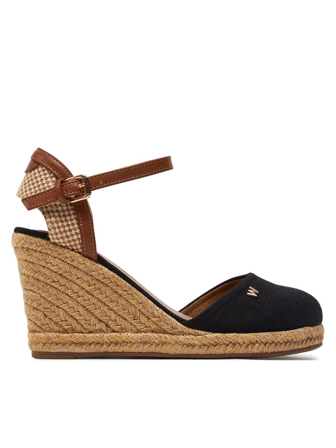 Wrangler Espadryle Wrangler Brava Women Wedge 20241056 Czarny