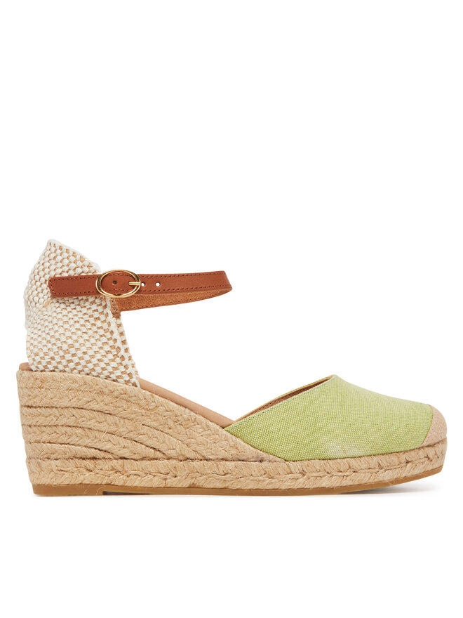 Genuins Espadrilles Genuins Carina Canvas G106388 Zöld