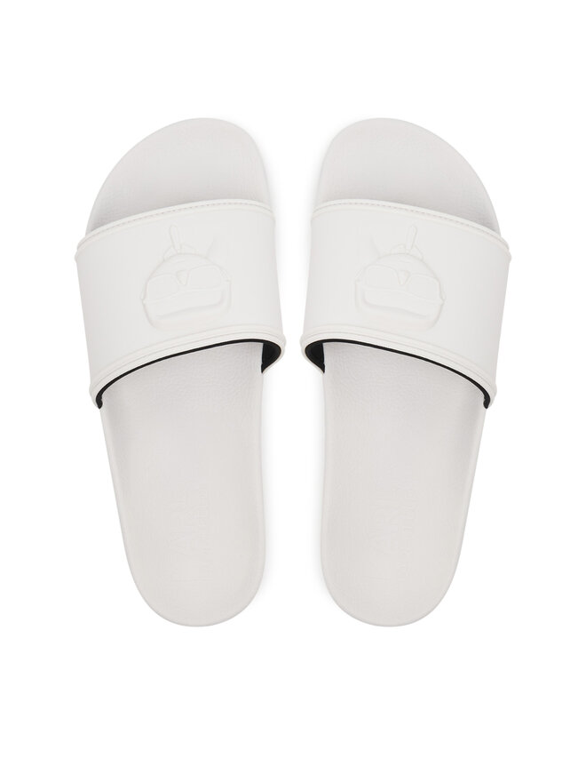 KARL LAGERFELD Iešļūcenes KARL LAGERFELD Kondo KL70009A Balts