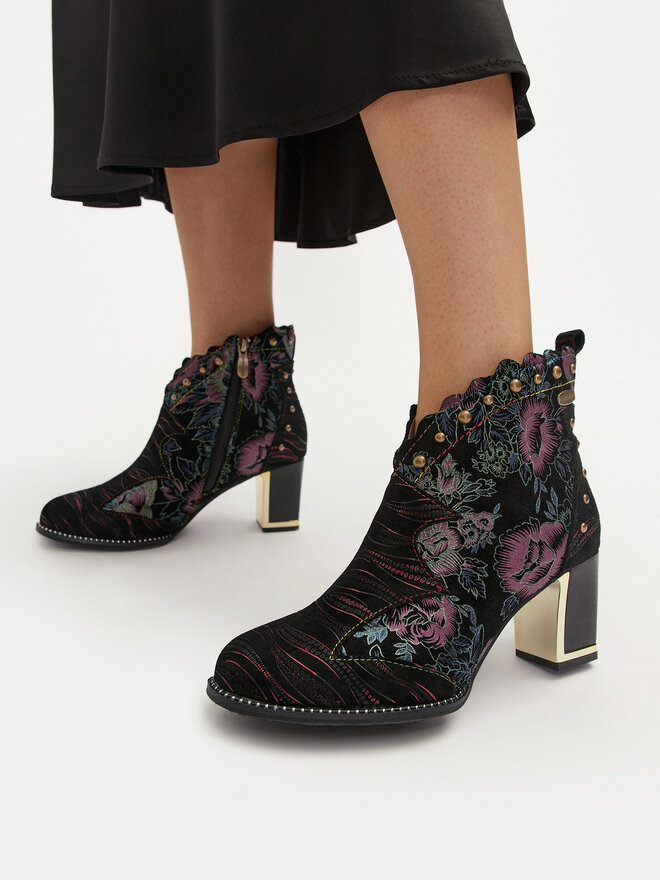 Laura Vita Stiefeletten Laura Vita Kacio 02 Dunkelrot
