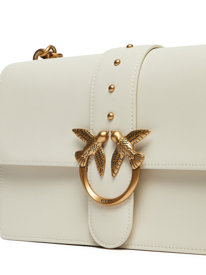 PINKO Handtasche Pinko Love One Classic Cl PE 23 PLTT 10053 A0F1 Weiß