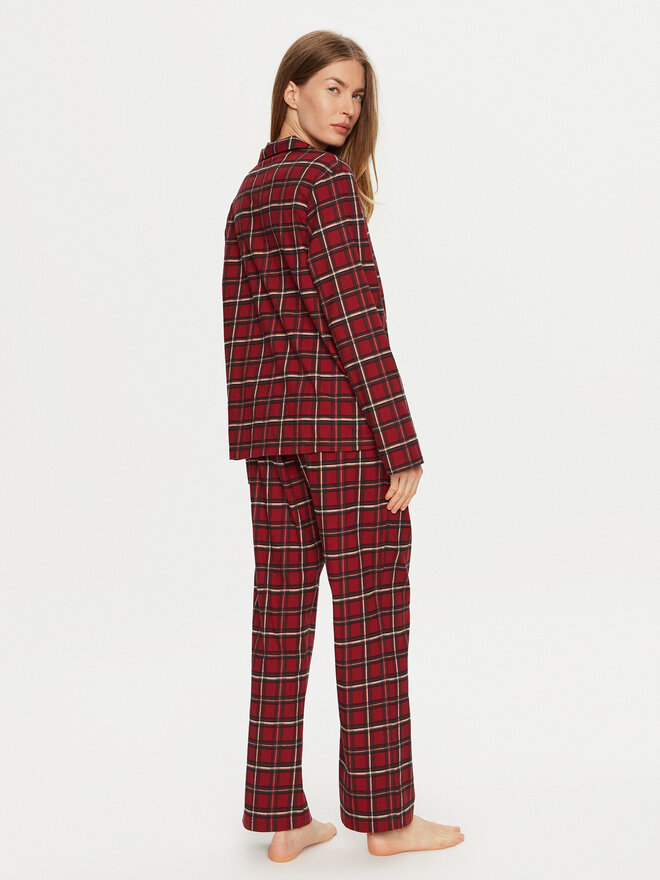 BOSS Boss Pyjama 50527259 Rot Relaxed Fit