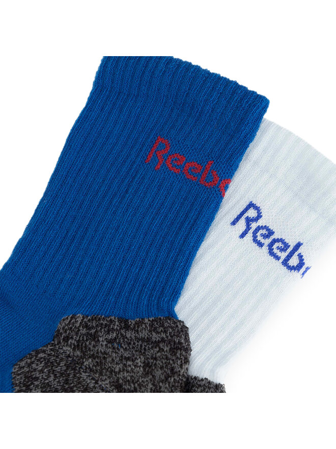 Reebok Zestaw 2 par wysokich skarpet unisex Reebok R0418-SS24 (2-pack) Kolorowy