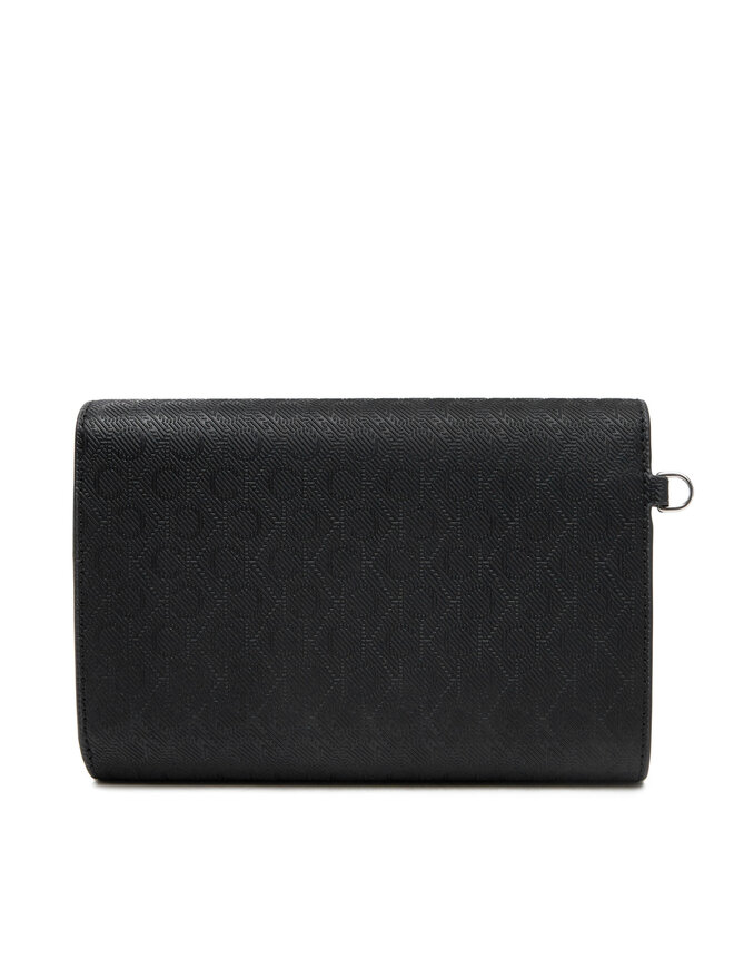 Calvin Klein Μεγάλο Πορτοφόλι Γυναικείο Calvin Klein Ck Must Xl Trifold W/Wristel_Mn K60K612940 Μαύρο