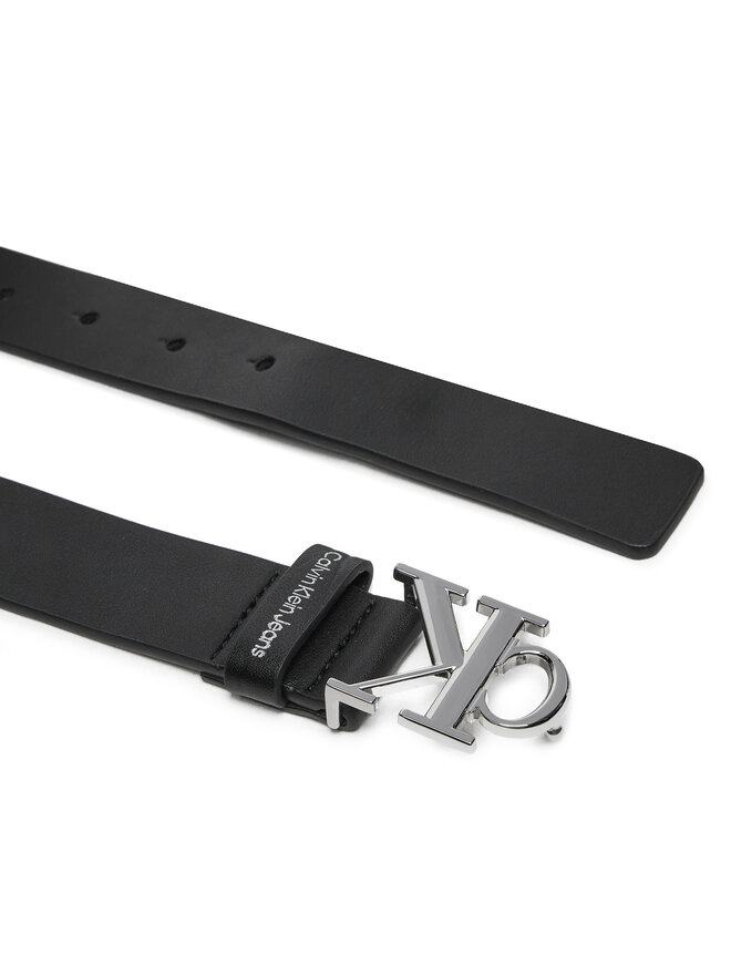 Calvin Klein Jeans Детски колан Calvin Klein Jeans Buckle Faux IU0IU00637 Черен