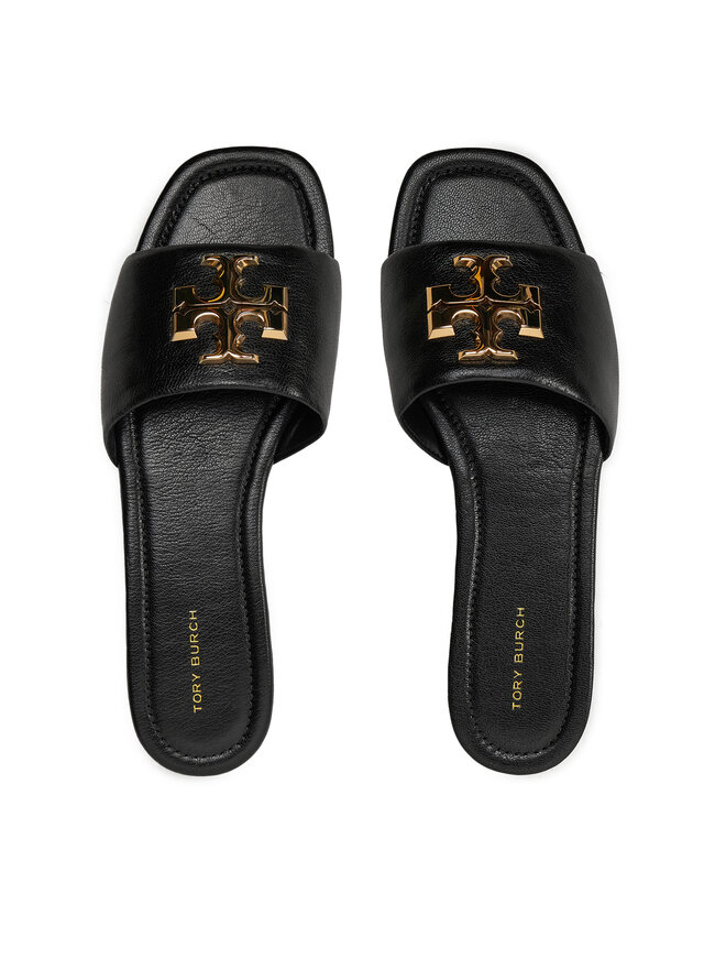 Tory Burch Klapki Tory Burch Eleanor Slide 157966 Czarny