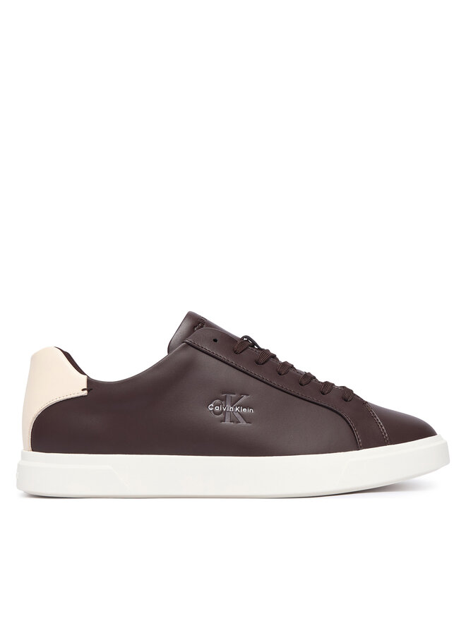 Calvin Klein Sneakers Calvin Klein Low Prof Cupsole Lth HM0HM02123 Dunkelrot