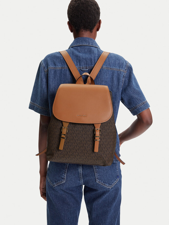MICHAEL Michael Kors Rucksack MICHAEL Michael Kors Quinn 30T5GQNB2B Braun