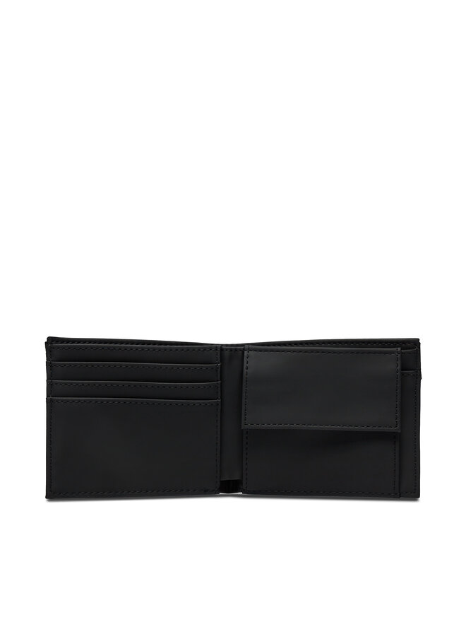 Tommy Jeans Maža Vyriška Piniginė Tommy Jeans Tjm Daily + Cc & Coin Wallet AM0AM12268 Juoda