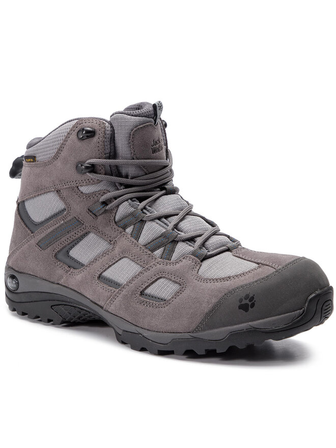 Jack Wolfskin Трекінгові черевики Jack Wolfskin Vojo Hike 2 Texapore Mid M 4032371 Сірий
