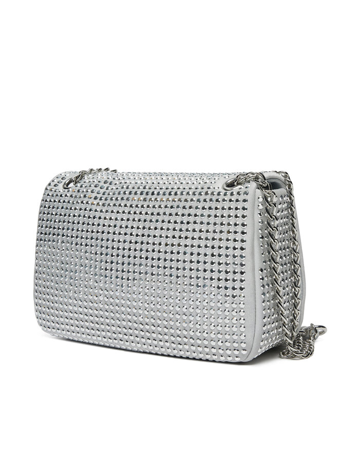 LOVE MOSCHINO Torebka LOVE MOSCHINO JC4136PP1MLL196B Srebrny