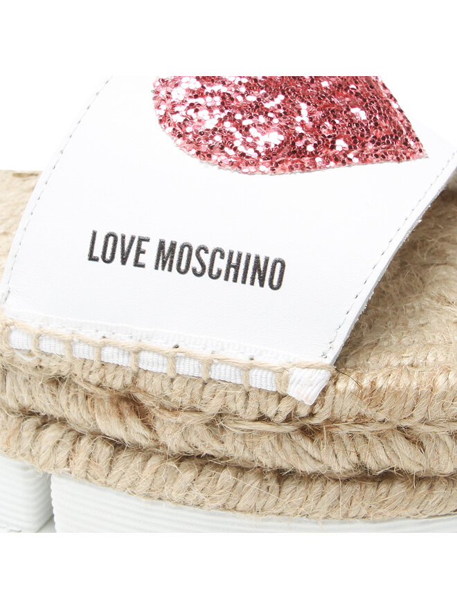 LOVE MOSCHINO Espadrilės LOVE MOSCHINO JA16064G0EIE0100 Balta