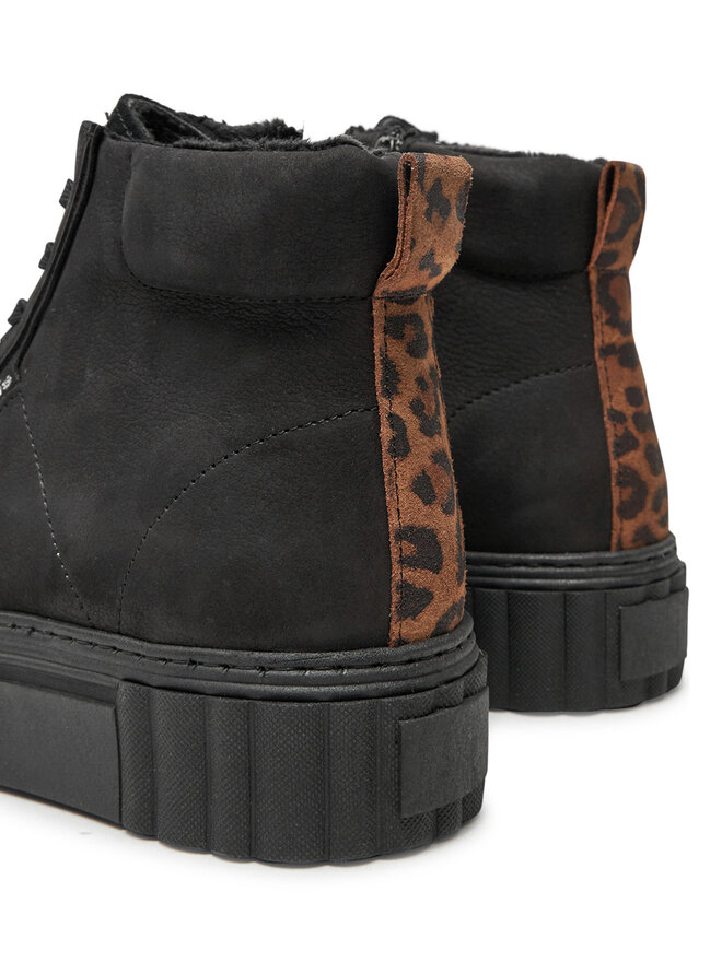 Tamaris Schnürschuhe Tamaris 1-25227-41 Schwarz
