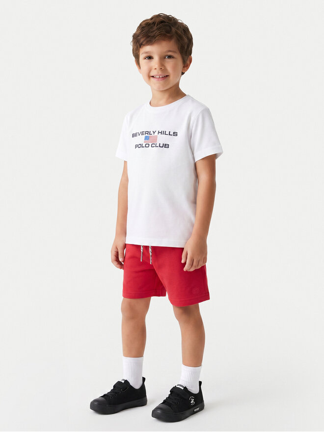 Beverly Hills Polo Club Beverly Hills Polo Club Футболка P-SS26B-TS0132 Білий Regular Fit