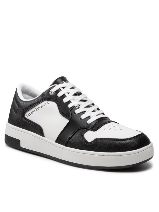 Sneakers Calvin Klein Jeans Cupsole Laceup Basket YM0YM00449 Schwarz eschuhe