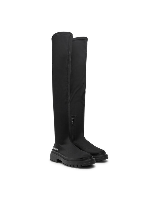 LOVE MOSCHINO Чизми LOVE MOSCHINO JA26015G1LIMZ000 Черен