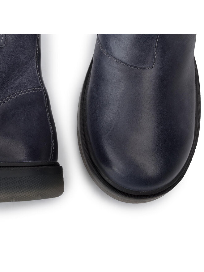 Geox Šnurovacia obuv Geox J Riddock B. C J847SC 000CL C4226 D Tmavomodrá