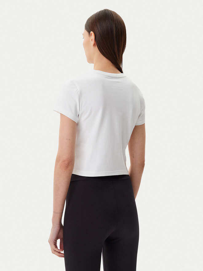 Puma Puma Marškinėliai Ess Cut-Out 631164 Balta Slim Fit