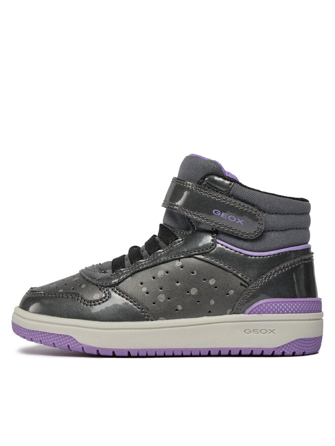 Geox Tenisice Geox J Washiba Girl J36HXA 0PVAS C1009 S Srebrna