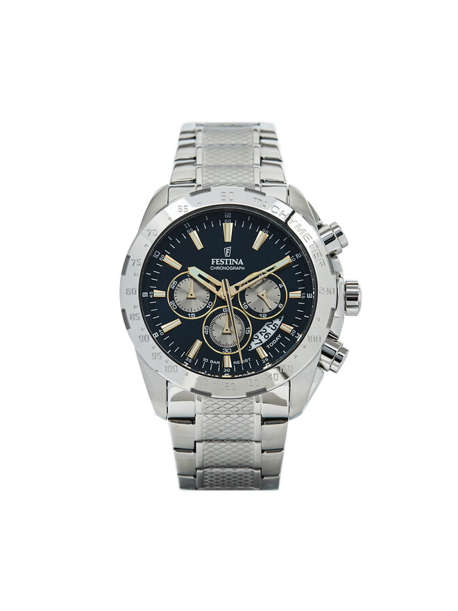 Festina Hodinky Festina Timeless Chronograph 20668/5 Strieborná