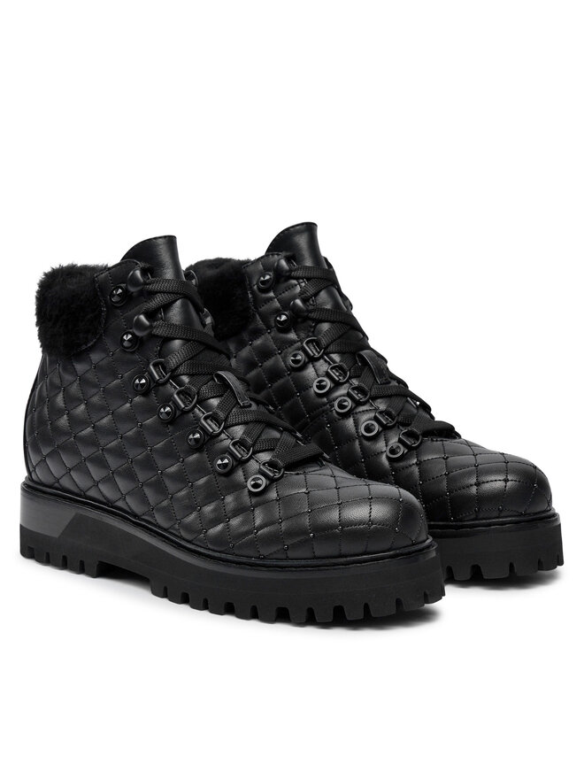 Le Silla Botas Le Silla St.Moritz Chiffon 7512M040M1PPCHI377 Negro