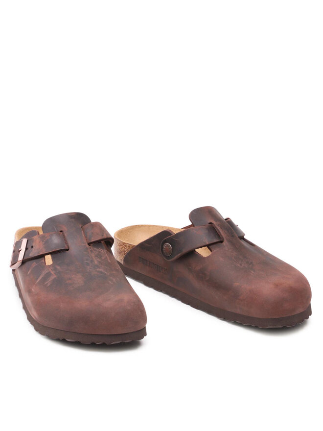 Birkenstock Šľapky Birkenstock Boston Bs 860133 Hnedá
