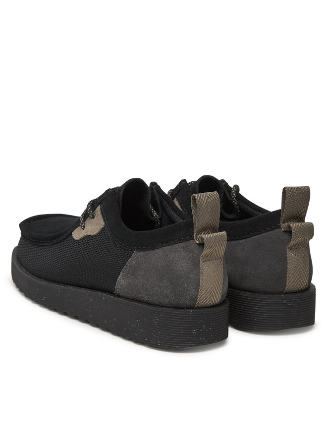 Clarks Halbschuhe Clarks Wallabee  26181387 Schwarz