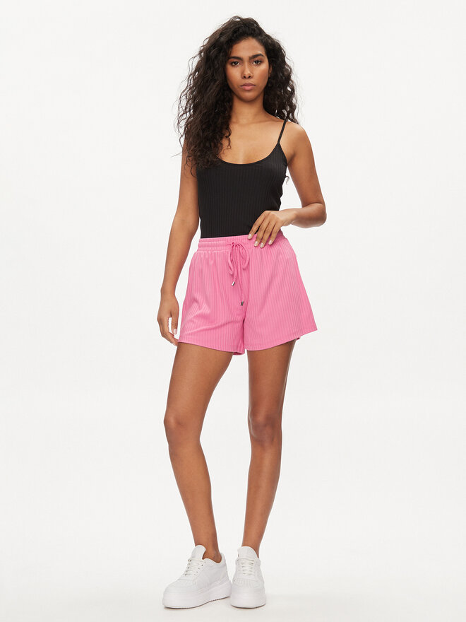 Guess Guess Τοπ O4GP10 KBXB2 Μαύρο Slim Fit