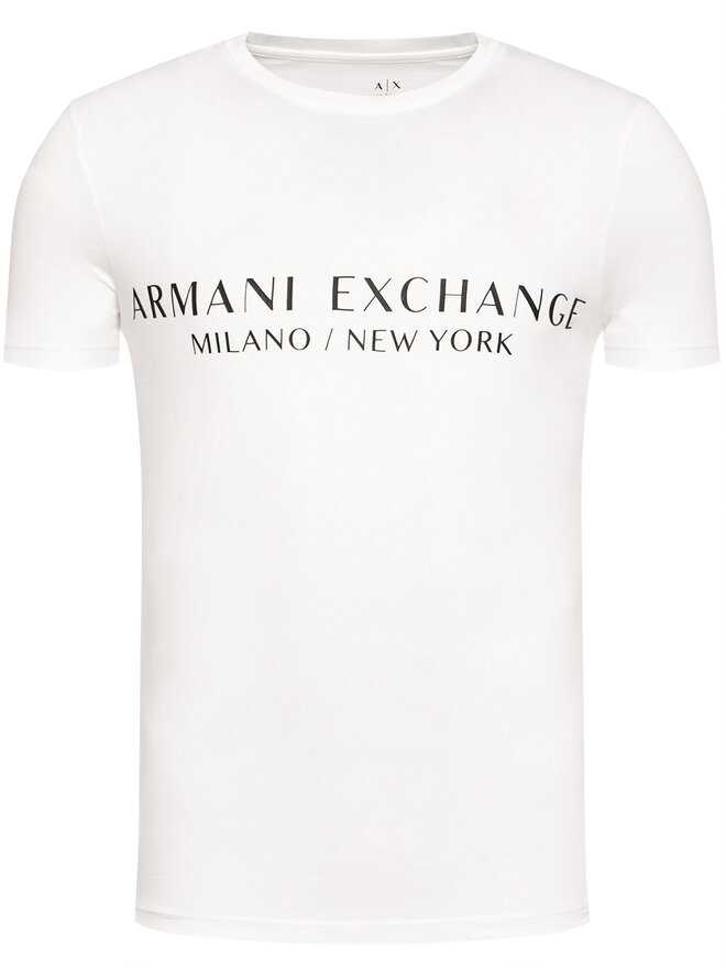 Armani Exchange Armani Exchange T-Shirt 8NZT72 Z8H4Z 1100 Λευκό Slim Fit