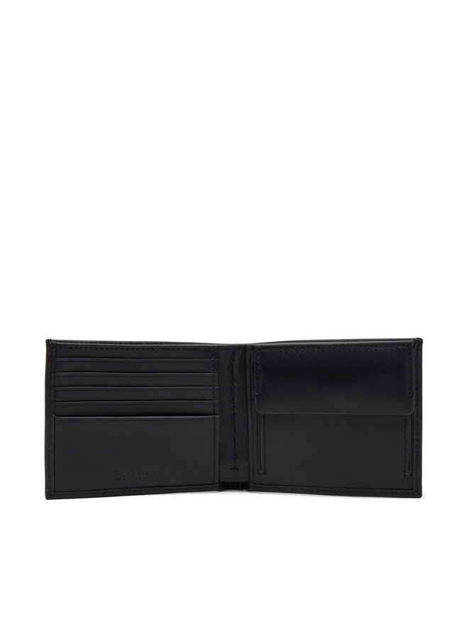 Calvin Klein Pánska peňaženka Calvin Klein Ck Premium Bifold 5Cc W/Coin K50K512923 Čierna