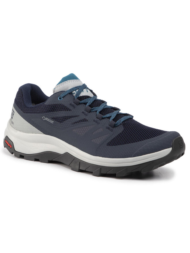 Trekkingschuhe Salomon Outline Gtx GORE TEX 407970 29 M0 Dunkelblau eschuhe