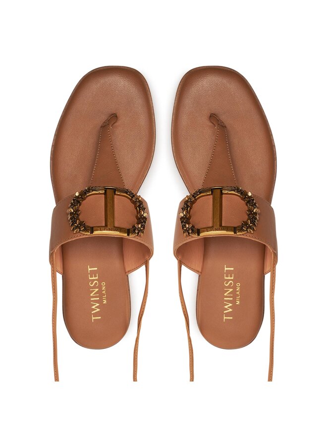 TWINSET Sandalen TWINSET 241TCP220 Braun