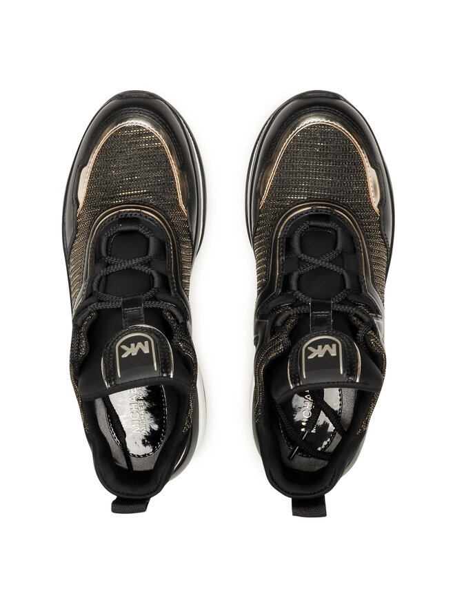 MICHAEL Michael Kors Снікерcи MICHAEL Michael Kors Olympia Trainer 43R1OLFS6D Чорний