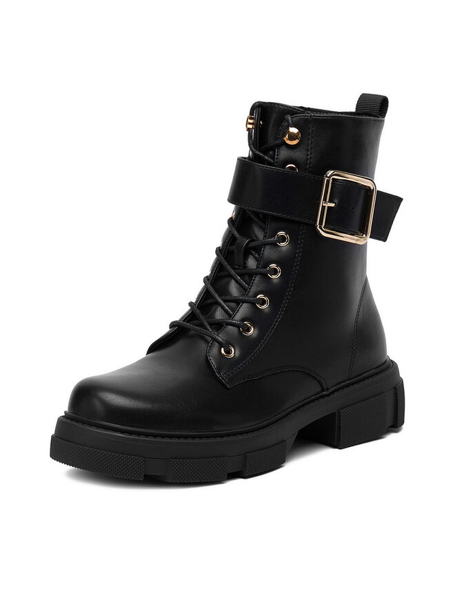 DeeZee Schnürschuhe DeeZee HX21050-16 Schwarz