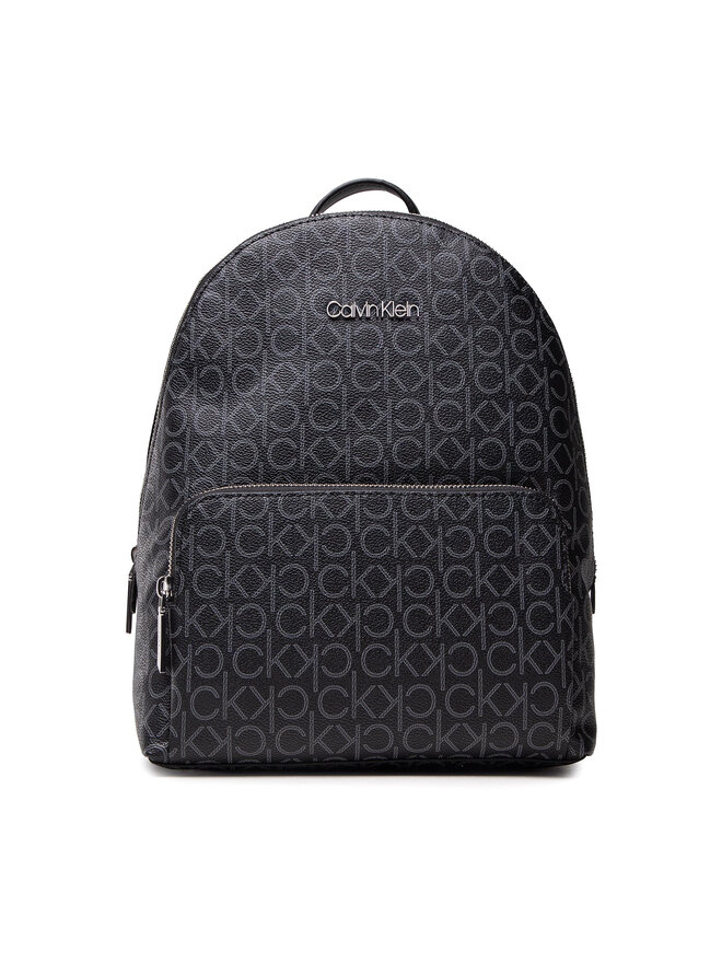 Calvin Klein Batoh Calvin Klein Ck Must Campus Bp W/Pckt Md Mono K60K608625 Černá
