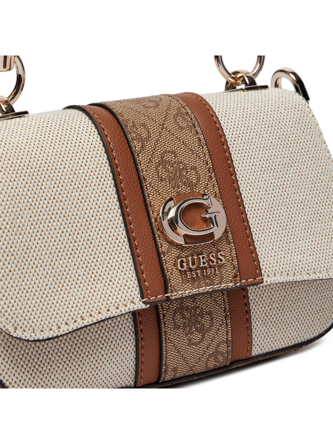 Guess Дамска чанта Guess Kerima (Ag) Mini-Bags HWAG93 37780 Екрю