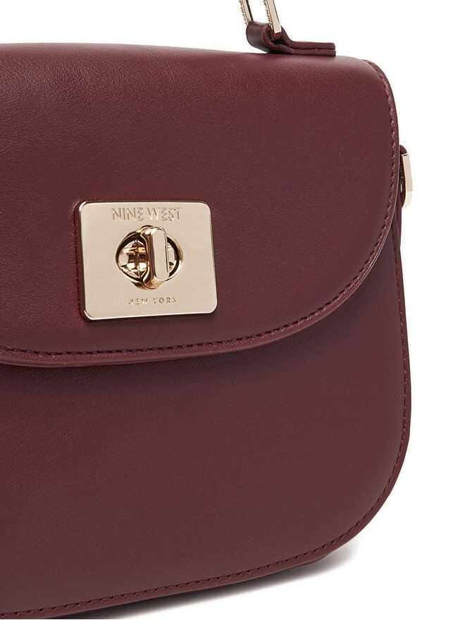 Nine West Ročna torba Nine West CEO-TENNESSEE-LDA8205 Bordo rdeča