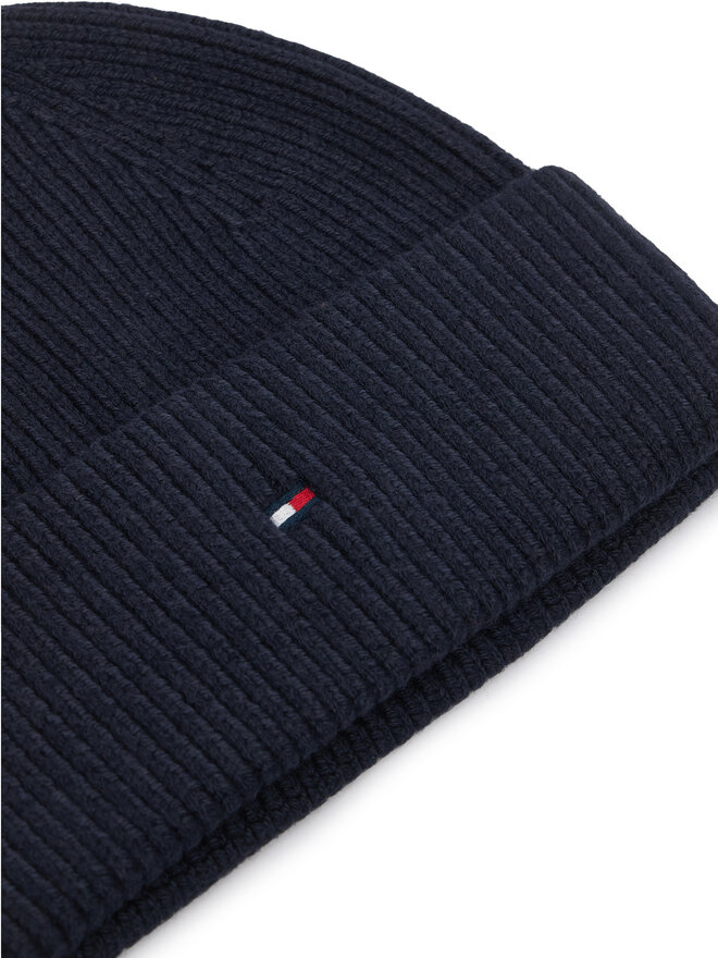 Tommy Hilfiger Mütze Tommy Hilfiger Flag AW0AW19102 Dunkelblau