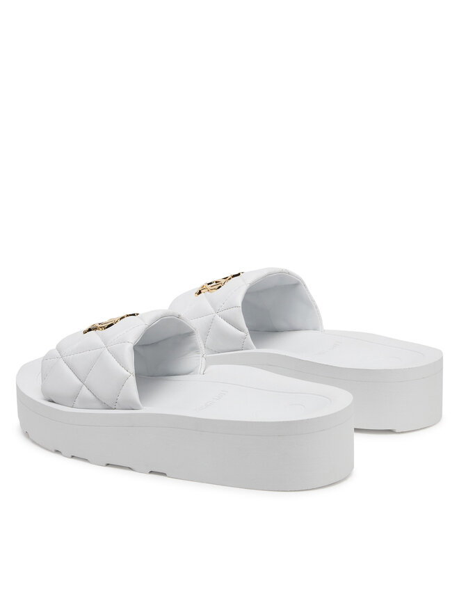 LOVE MOSCHINO Klapki LOVE MOSCHINO JA28014I1MIE0100 Biały
