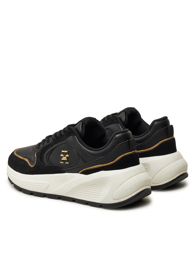 Tommy Hilfiger Sneakersy Tommy Hilfiger Chunky Fashion Runner FW0FW08129 Černá