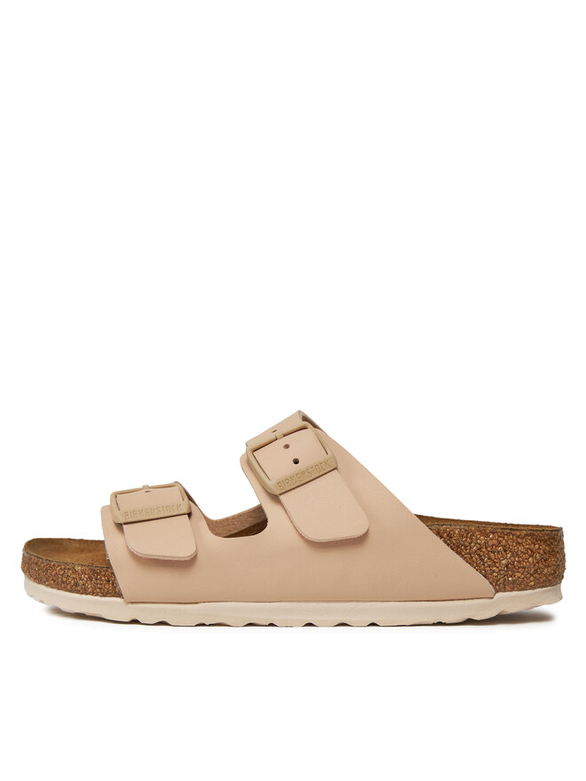 Birkenstock Шльопанці Birkenstock Arizona Birko-Flor 1027723 Бежевий