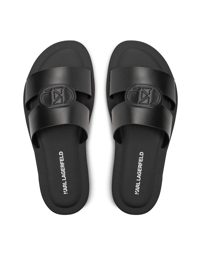 Şlapi KARL LAGERFELD KL70224 Negru | epantofi.ro