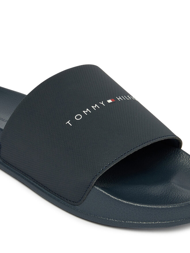 Tommy Hilfiger Pantoletten Tommy Hilfiger FM0FM05799 Dunkelblau