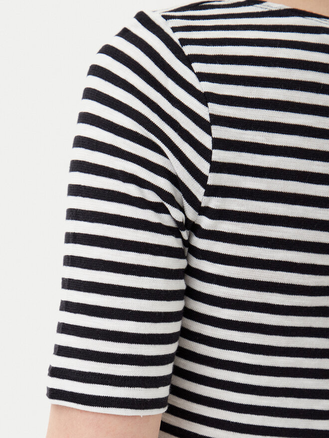 Marc O'Polo Marc O'Polo T-Shirt B01219651333 Μαύρο Regular Fit