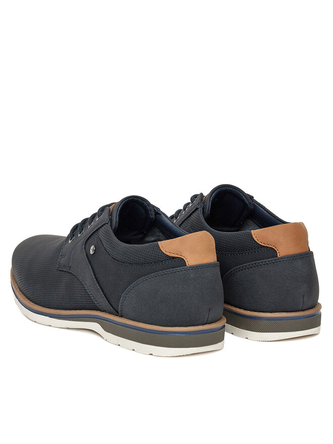 Lanetti Pantofi Lanetti LINOS2-101 MBS Bleumarin